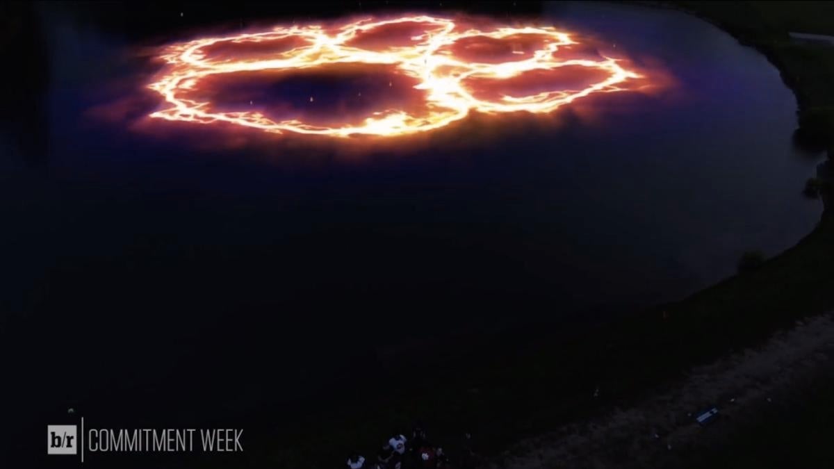 WATCH Happy July 4th! 5star WR uses fireworks to commit to Clemson