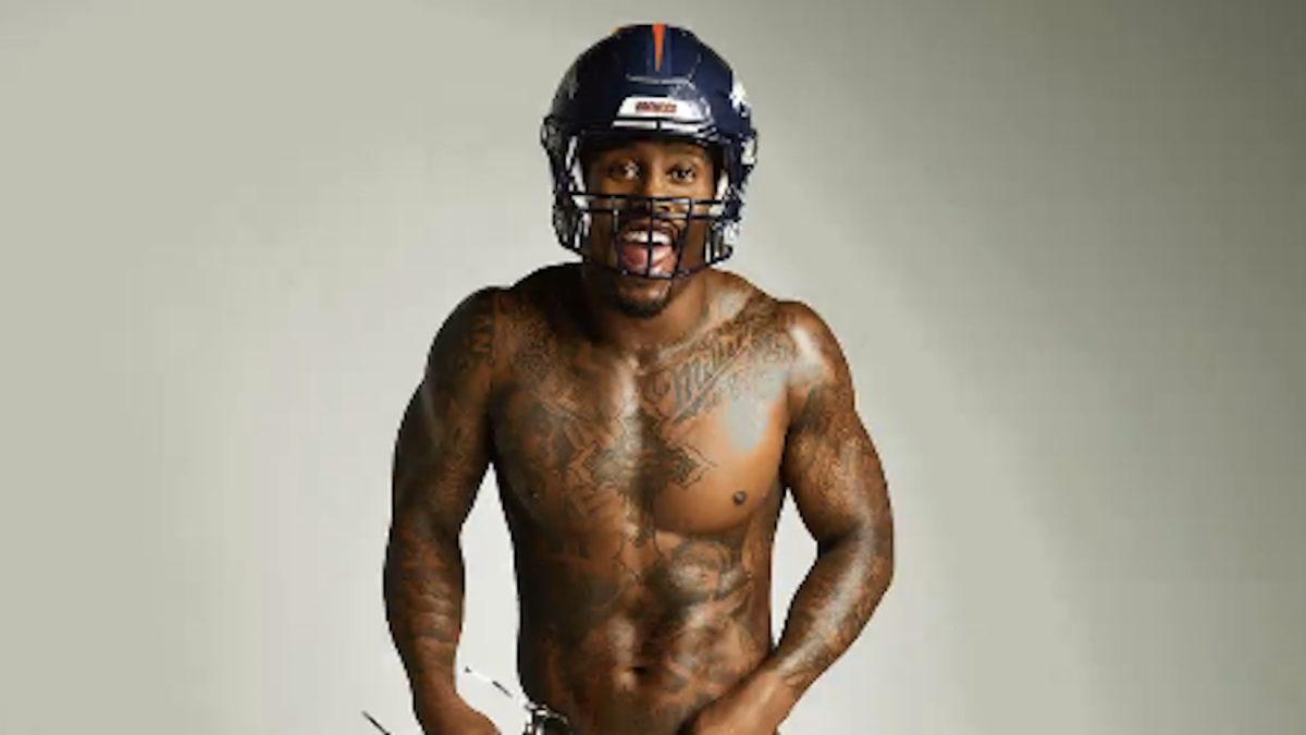 LOOK: Von Miller and Antonio Brown get naked for ESPN's 'Body Iss...