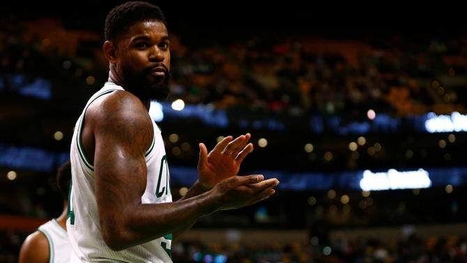 Amir Johnson in Boston