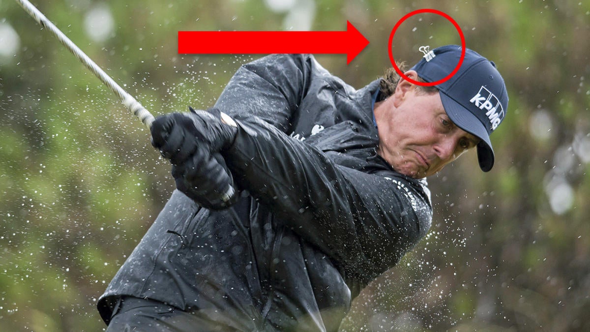 Phil mickelson clip clearance on hat