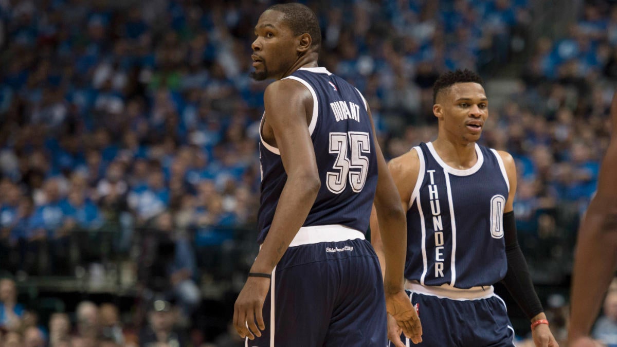 Kevin Durant told Russell Westbrook he'd re-sign with Thunder