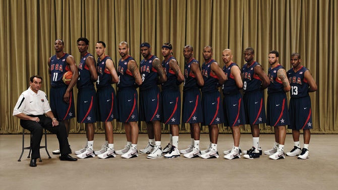 Team USA 2008 roster photo