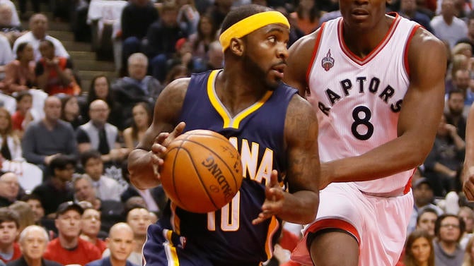 Ty Lawson in the playoffs with the Pacers