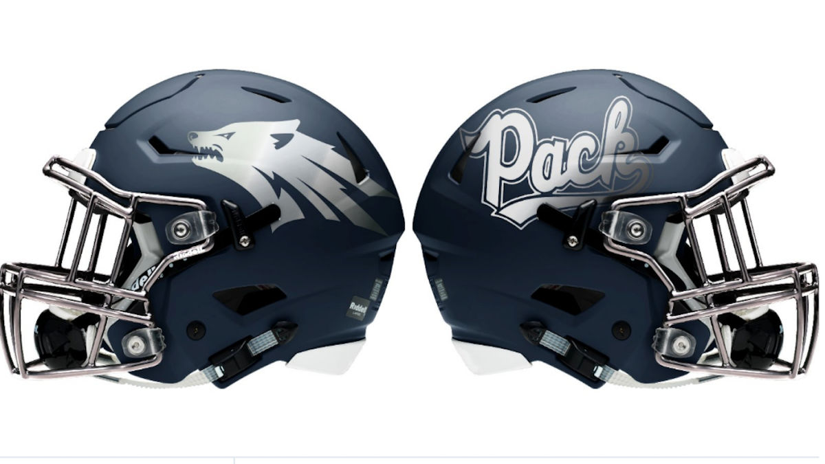 nevada football helmet