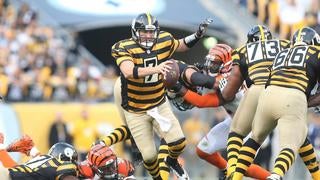 steelers throwback jersey history