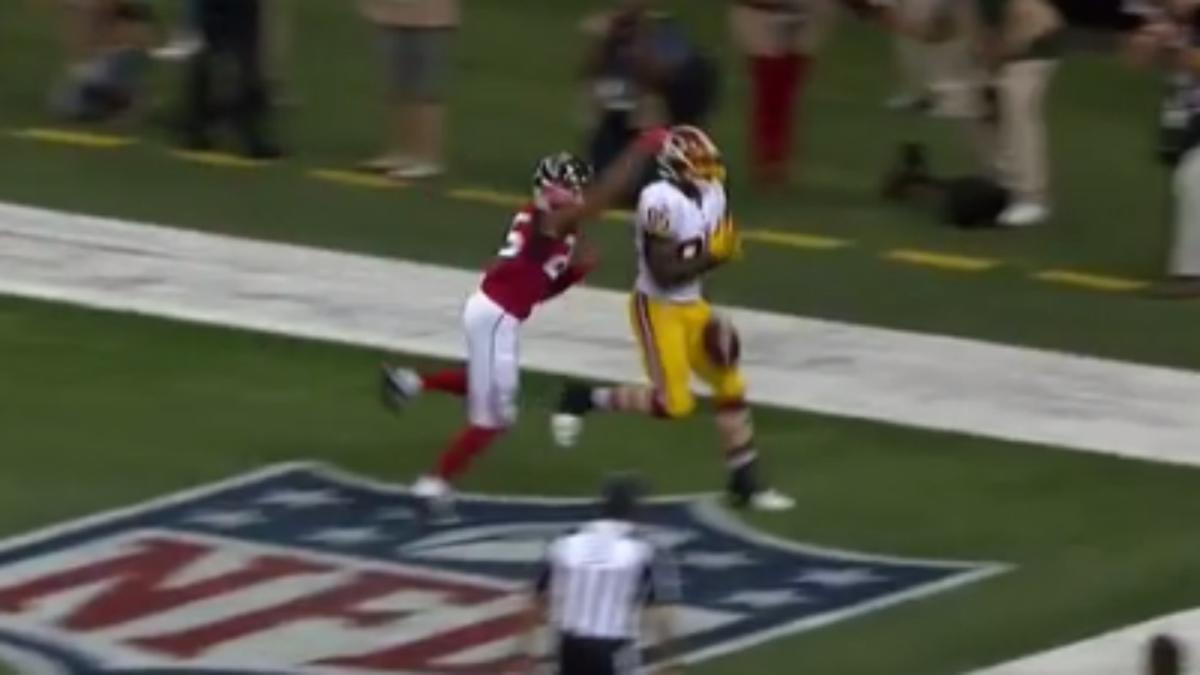 Vernon Davis scores emotional touchdown for Redskins