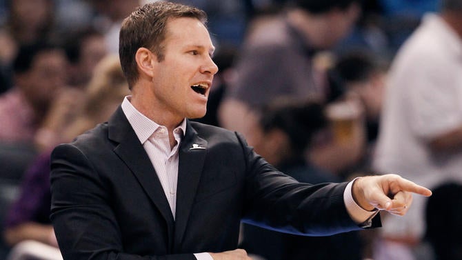 Fred Hoiberg on the sideline