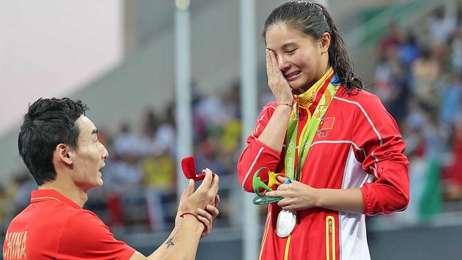 Rio Olympics 2016: Chinese diver gets silver medal ...