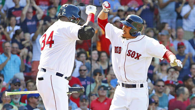 David Ortiz Mookie Betts Red Sox