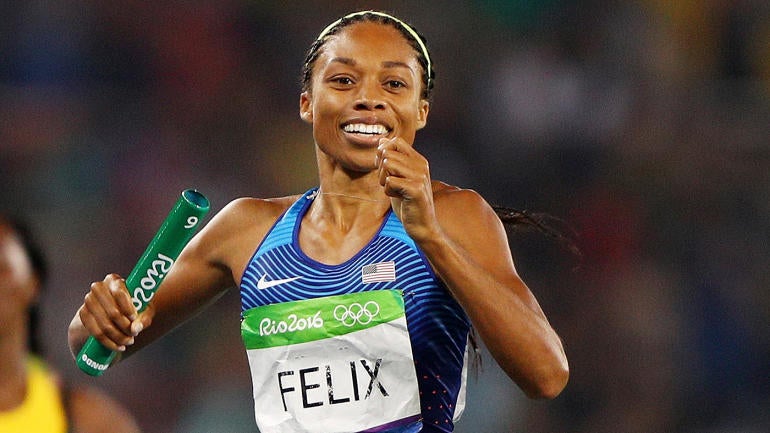 Rio Olympics results: Allyson Felix, USA outlast Jamaica for 4x400m ...