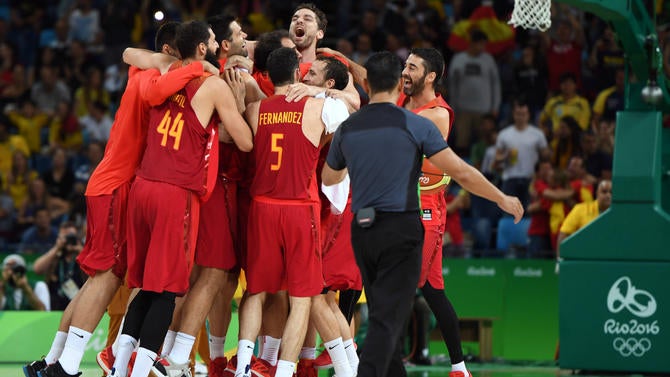 Spain wins a bronze medal