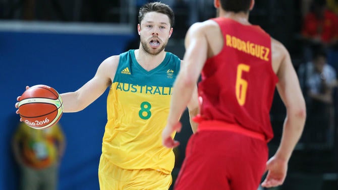 Matthew Dellavedova at the Olympics