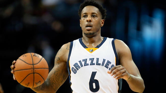 Mario Chalmers with the Grizzlies