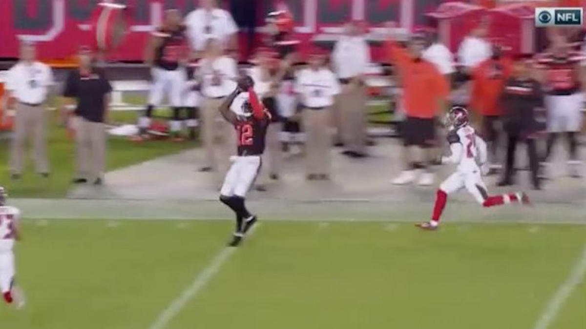 WATCH: RG3 welcomes Josh Gordon back with long bomb and wild TD - CBS ...