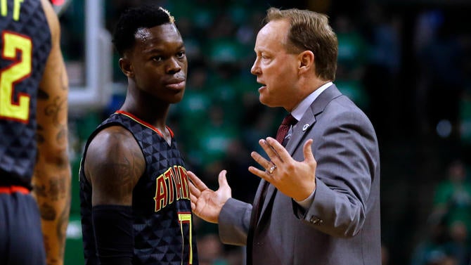Dennis Schroder and Mike Budenholzer