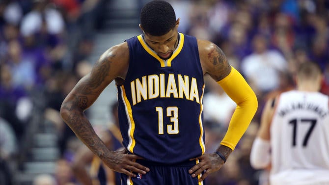 Paul George in the playoffs