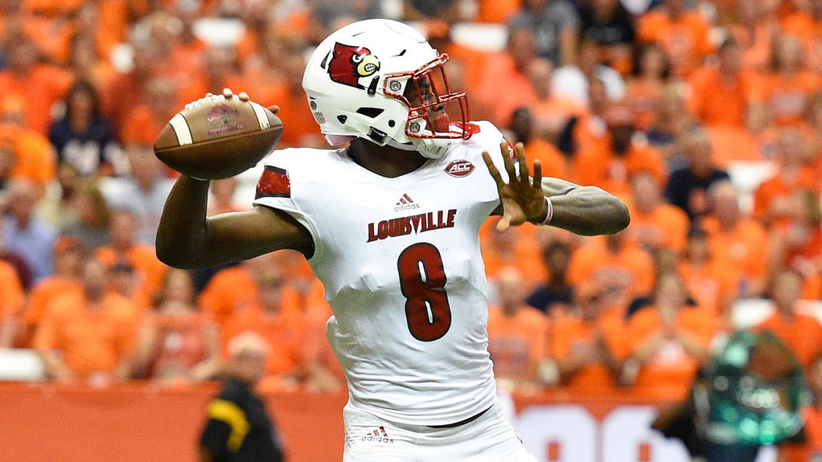 Louisville Cardinals to retire No. 8 jersey of former football player Lamar  Jackson - ESPN