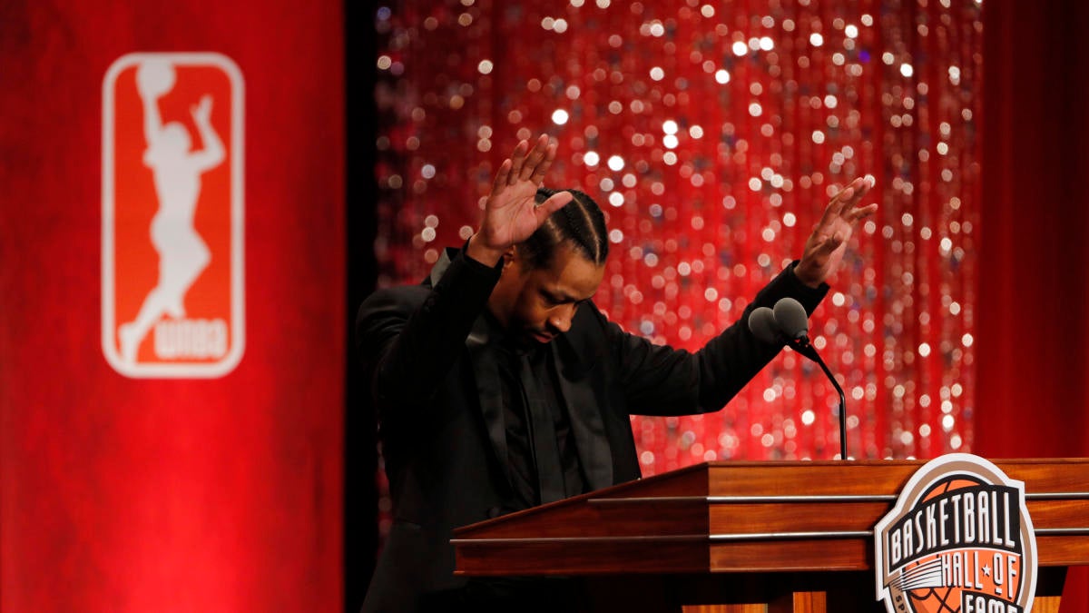 WATCH Allen Iverson's Hall of Fame speech was too perfect for him