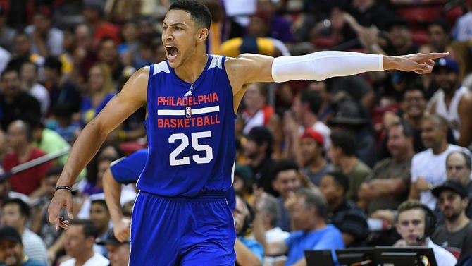 Ben Simmons at summer league