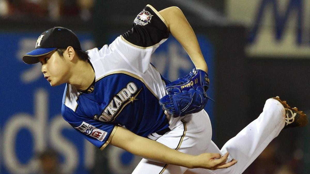 Japan baseball: Shohei Otani hits ball into roof (video) - Sports  Illustrated