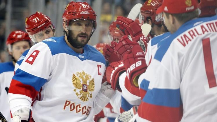 Ovechkin world cup clearance jersey