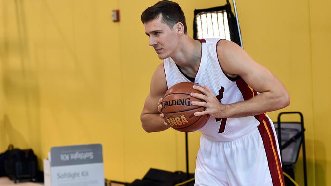 Goran Dragic at media day