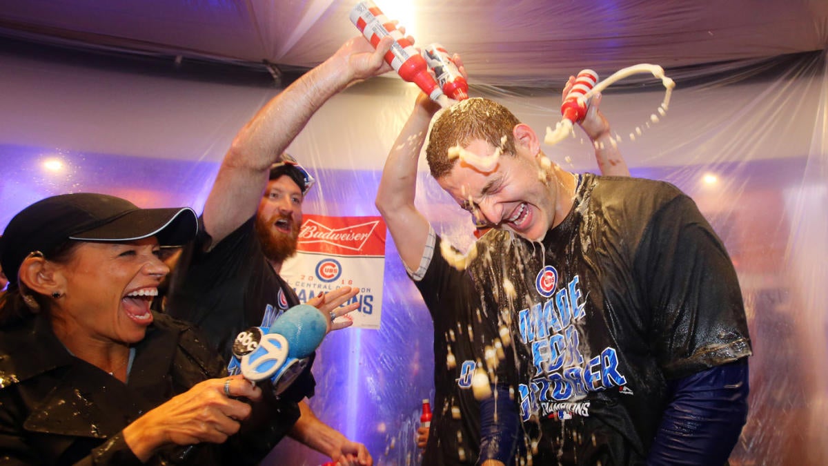 Champagne is part of championship celebrations, but MLB players get to  enjoy it more often - Newsday