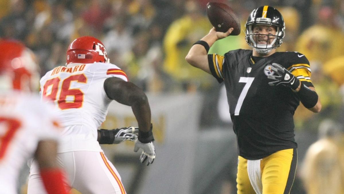 Big Ben's Long Pass to Coates Sets Up Jesse James' TD Catch