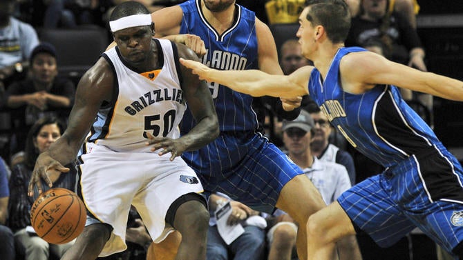 Zach Randolph in the preseason