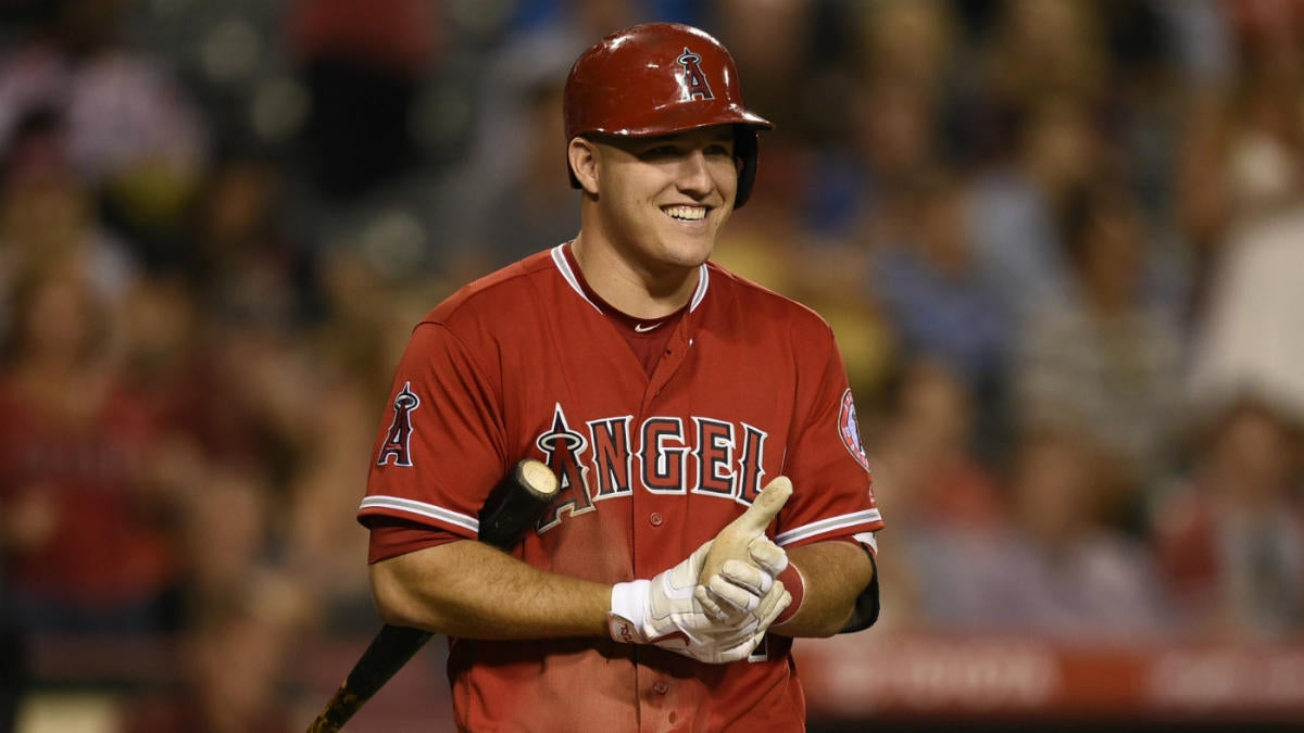 Mike Trout 2016 MVP Season Team-Issued Alternate Red Jersey