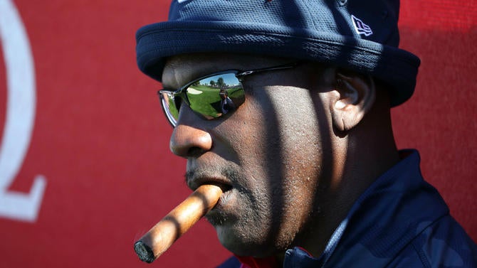 Michael Jordan at the Ryder Cup