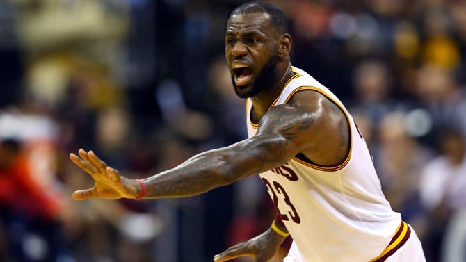 LeBron James in preseason