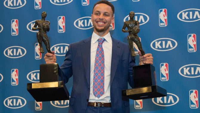 Stephen Curry is the back-to-back MVP