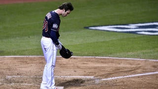 Tyler Naquin's misplay proves costly in Game 6 loss to Cubs