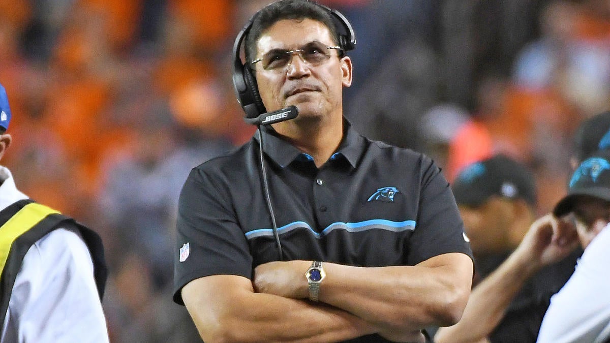 Ron Rivera defends decision to use disgraced Panthers owner as rallying  cheer