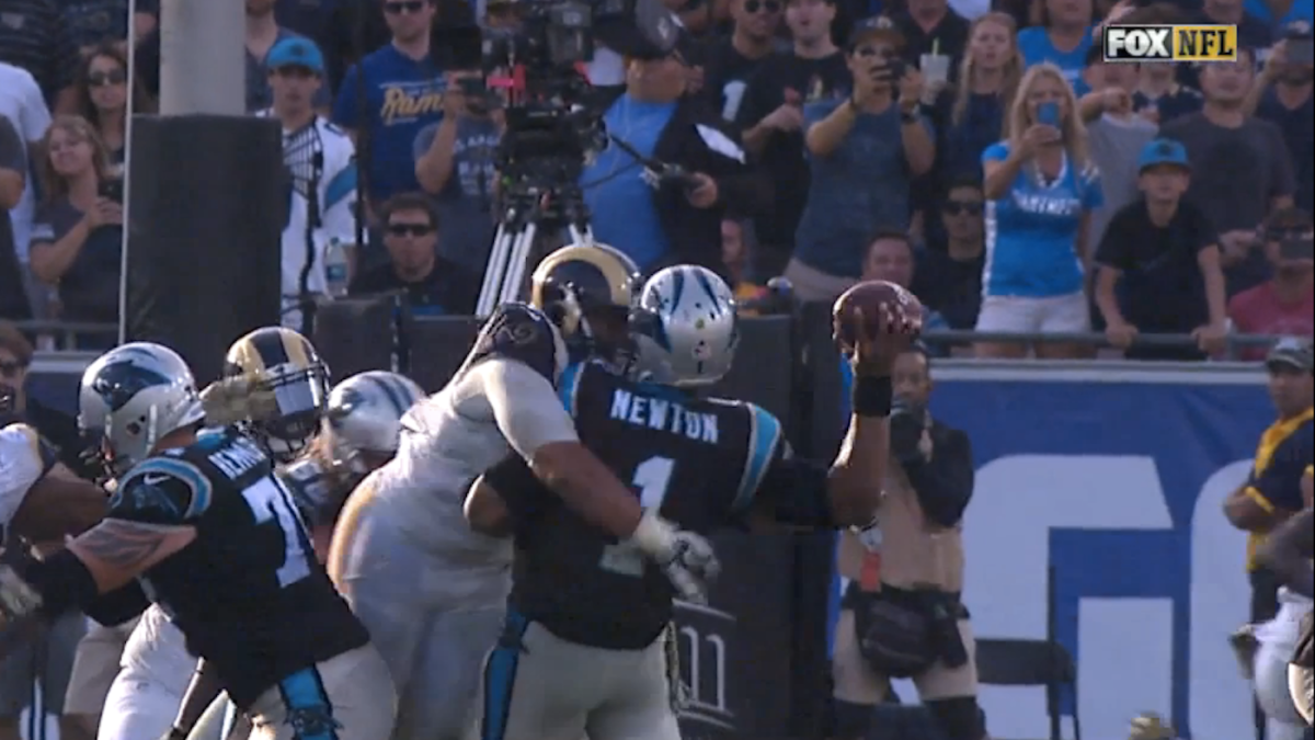 Miami Gardens, United States. 28th Nov, 2021. Sunday, November 28, 2021;  Miami Gardens, FL USA; Carolina Panthers quarterback Cam Newton (1) passes  the ball during an NFL game against the Miami Dolphins