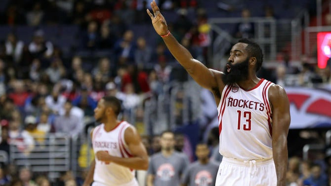 James Harden seems confident