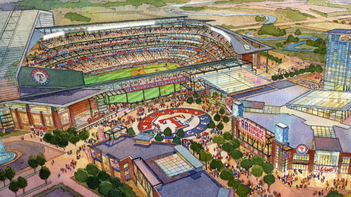 The Texas Rangers' Shiny New Stadium Embodies the 'New Arlington