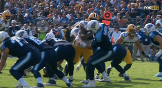 Titans' Taylor Lewan, noted hothead, ejected after contact with official