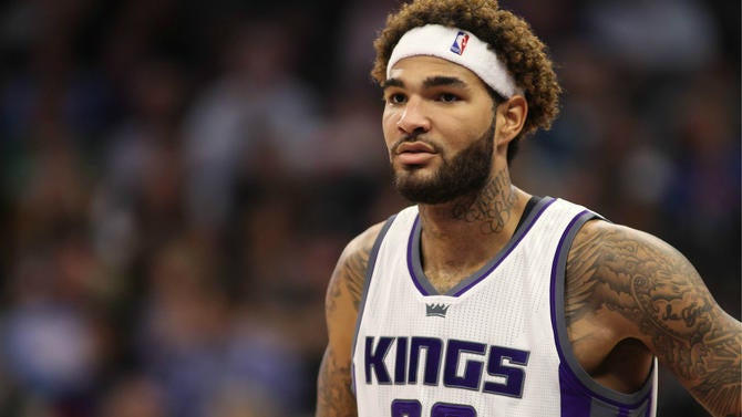 Willie Cauley-Stein at the Golden 1 Center