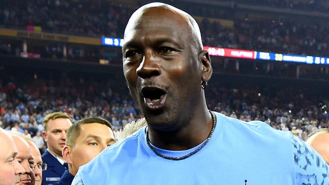 Michael Jordan at the Final Four