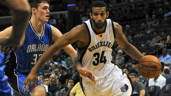 Brandan Wright in the preseason