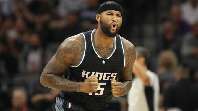 DeMarcus Cousins is not super happy