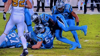 Panthers] Fun Stat: Luke Kuechly hasn't worn sleeves in a game