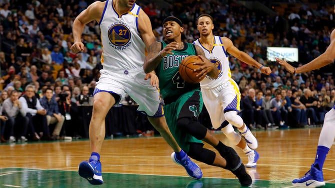 Isaiah Thomas against the Warriors