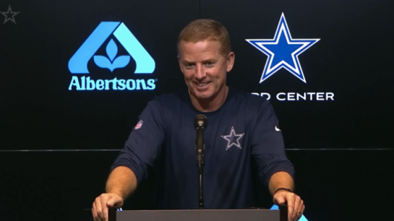 Jason Garrett explains why Dak Prescott has to throw away 