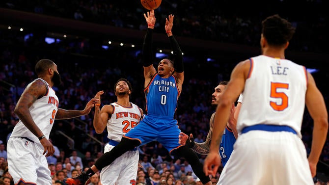 Russell Westbrook MSG