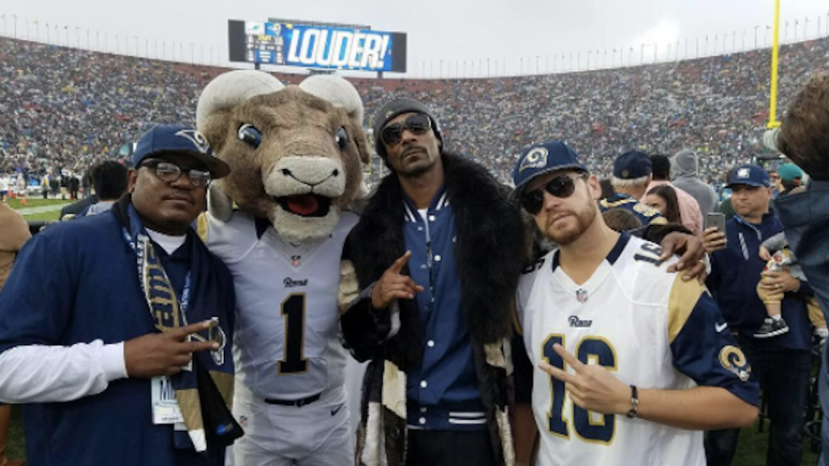 Rams Snoop Dogg Los Angeles Jacket