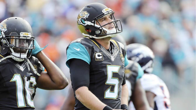 Jaguars' Hires All About Salvaging Blake Bortles, But Can He Be Saved ...