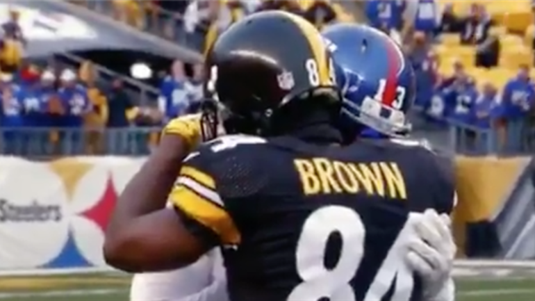 LISTEN: Antonio Brown & Odell Beckham Jr.'s pregame prayer 